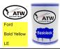 Preview: Ford, Bold Yellow, LE: 500ml Lackdose, von ATW Autoteile West.